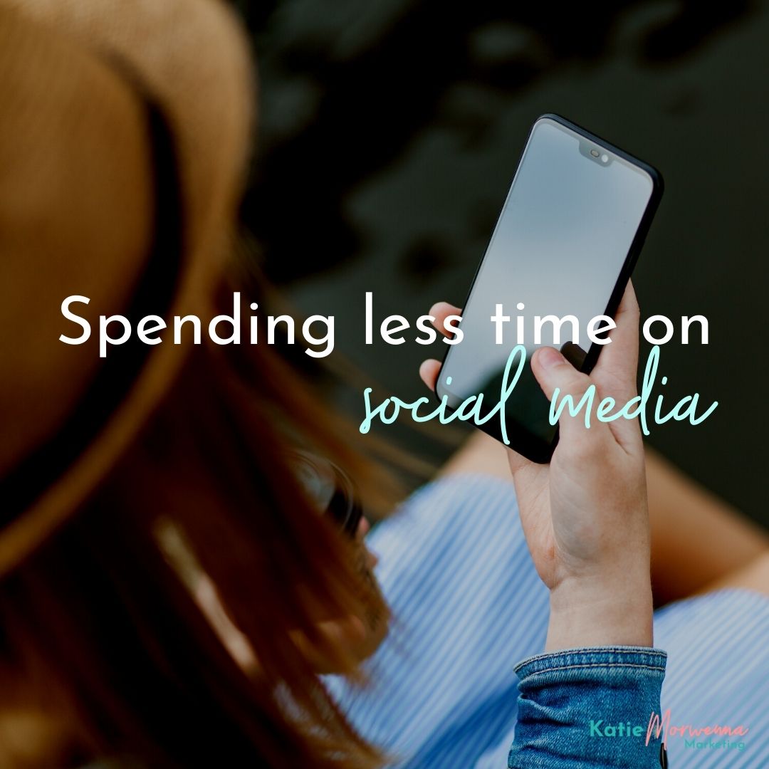 Spending less time on social media