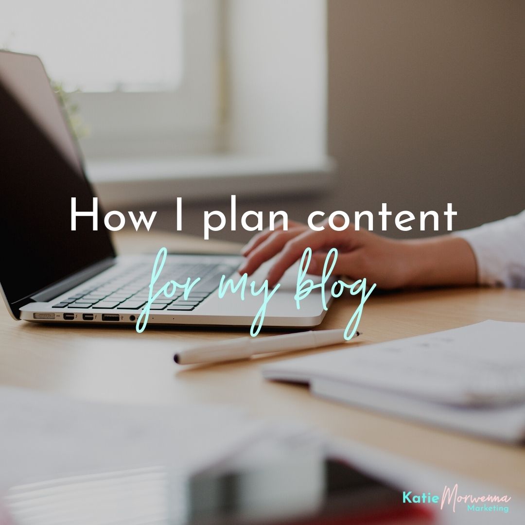 How I plan content for my blog