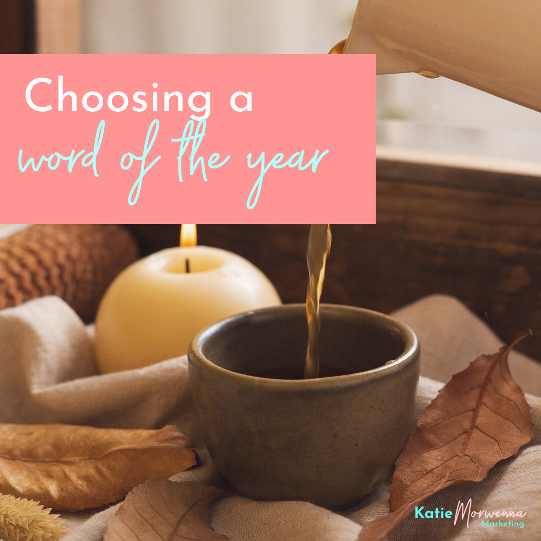 Choosing a word for the year (and find out mine)